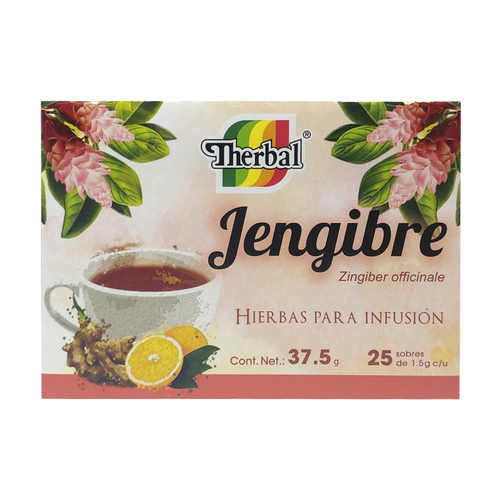 TÉ JENGIBRE 25 SOBRES THERBAL