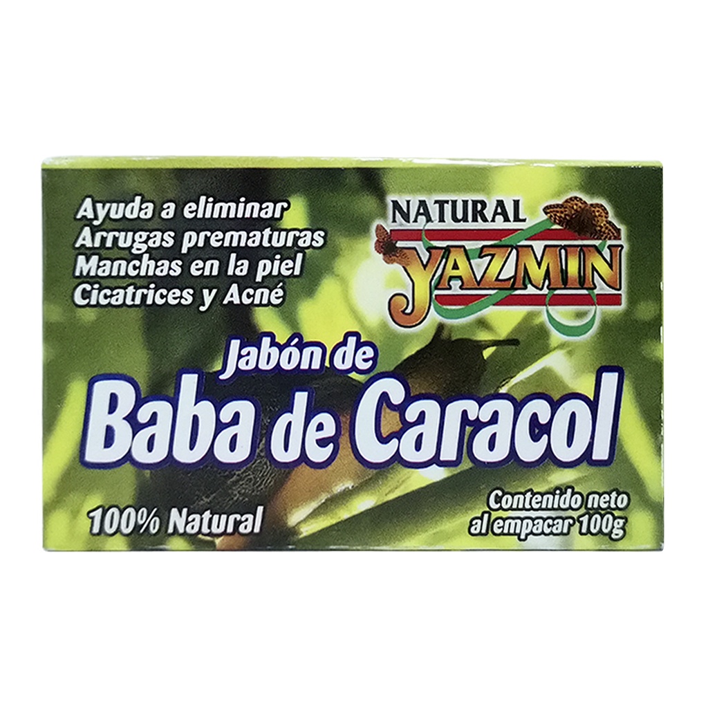 JABÓN BABA DE CARACOL 100 GRS YAZMIN