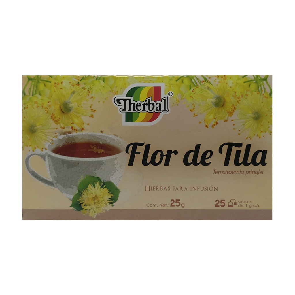 TÉ FLOR DE TILA 25 SOBRES THERBAL