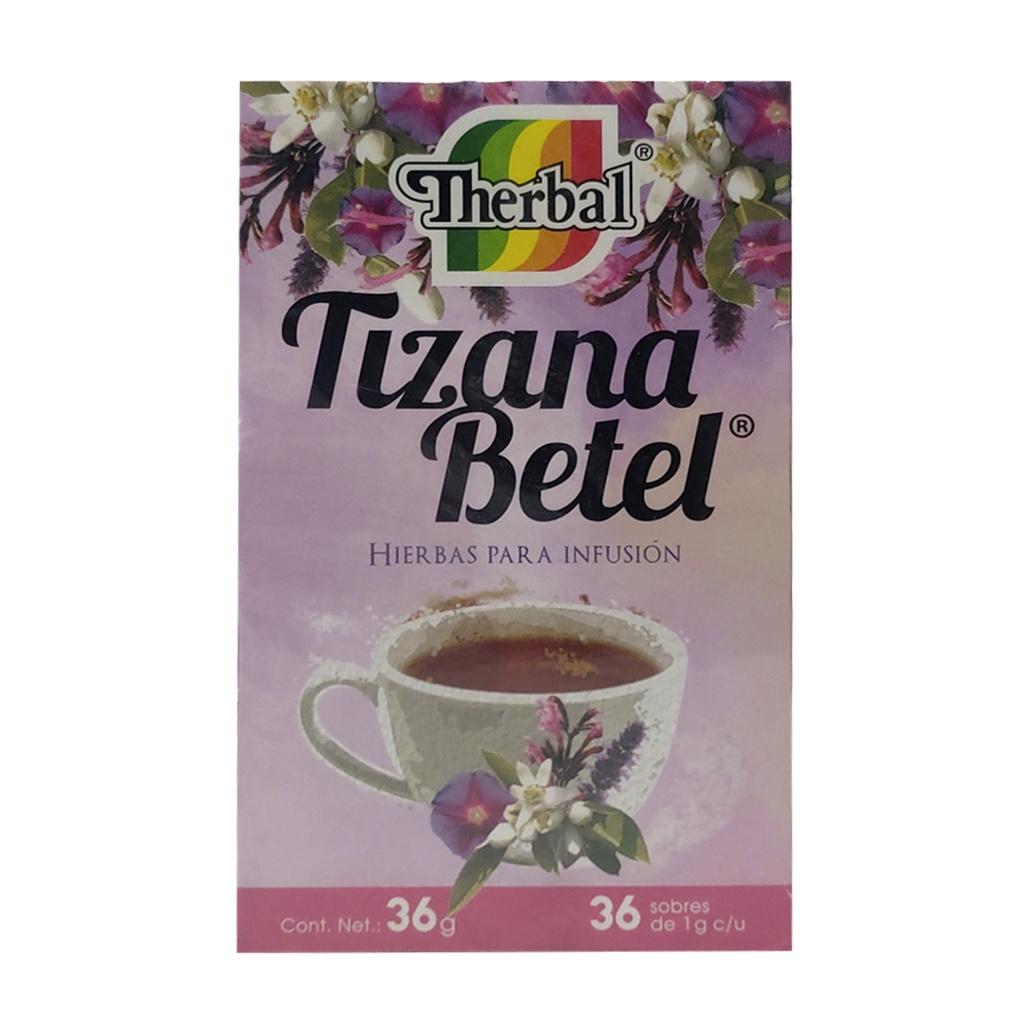 TÉ TIZANA BETEL 36 SOBRES THERBAL