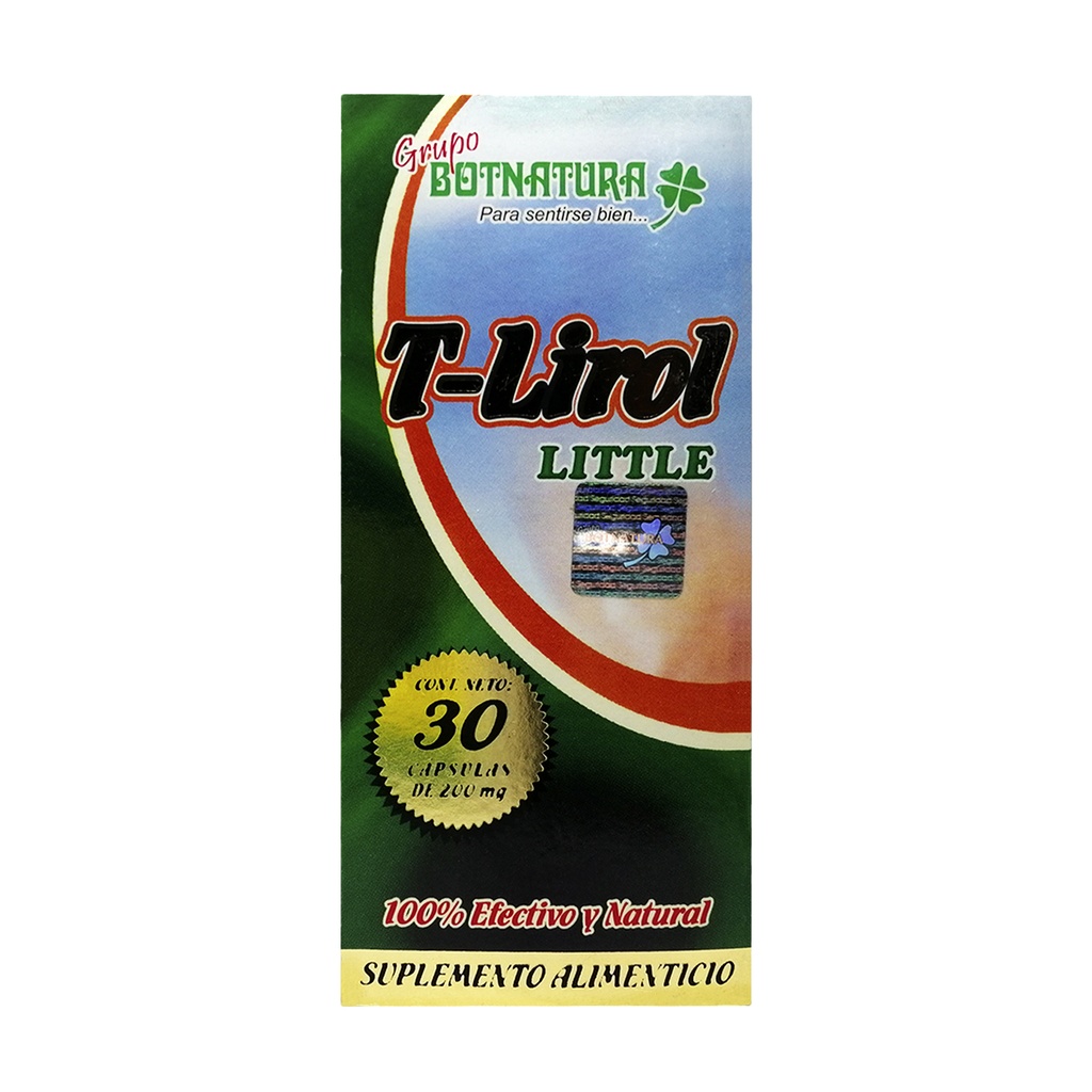 T LIROL 30 CAPS BOTNATURA