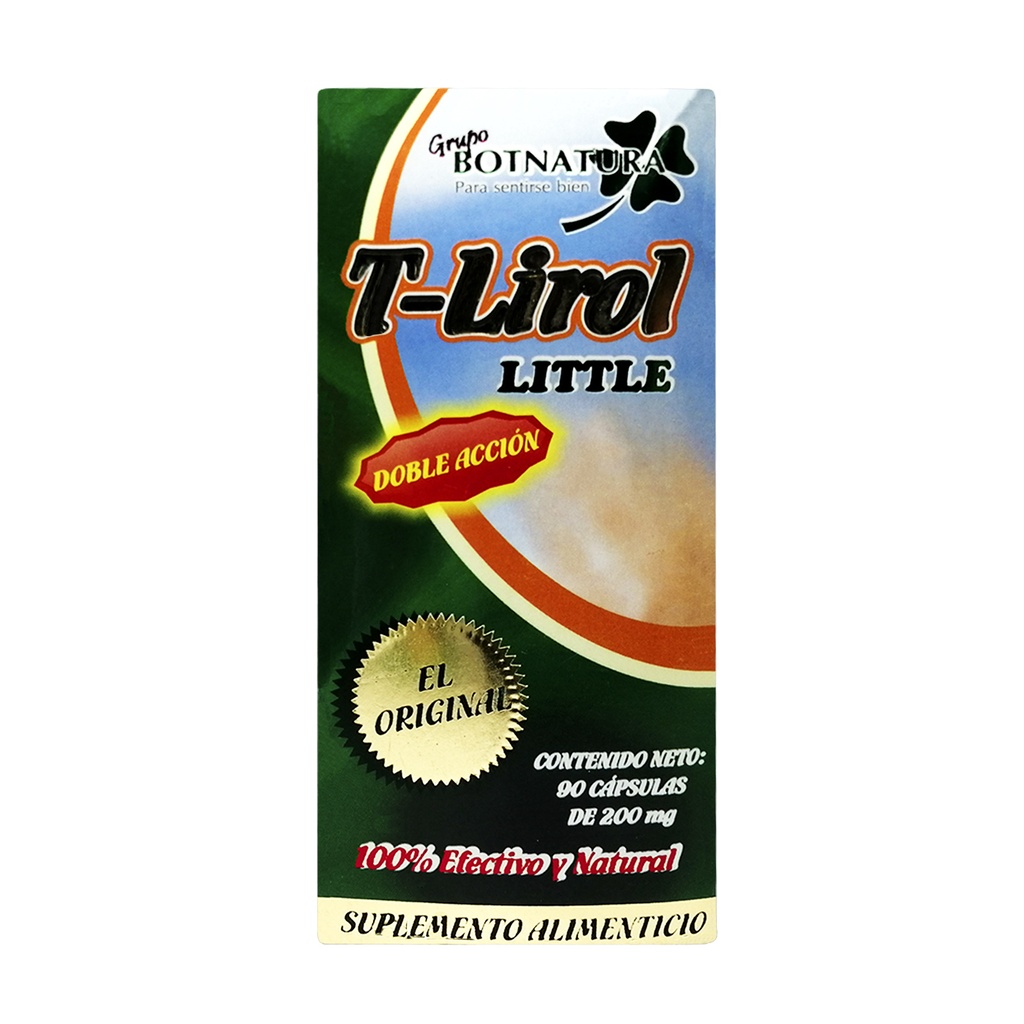 T LIROL 90 CAPS BOTNATURA