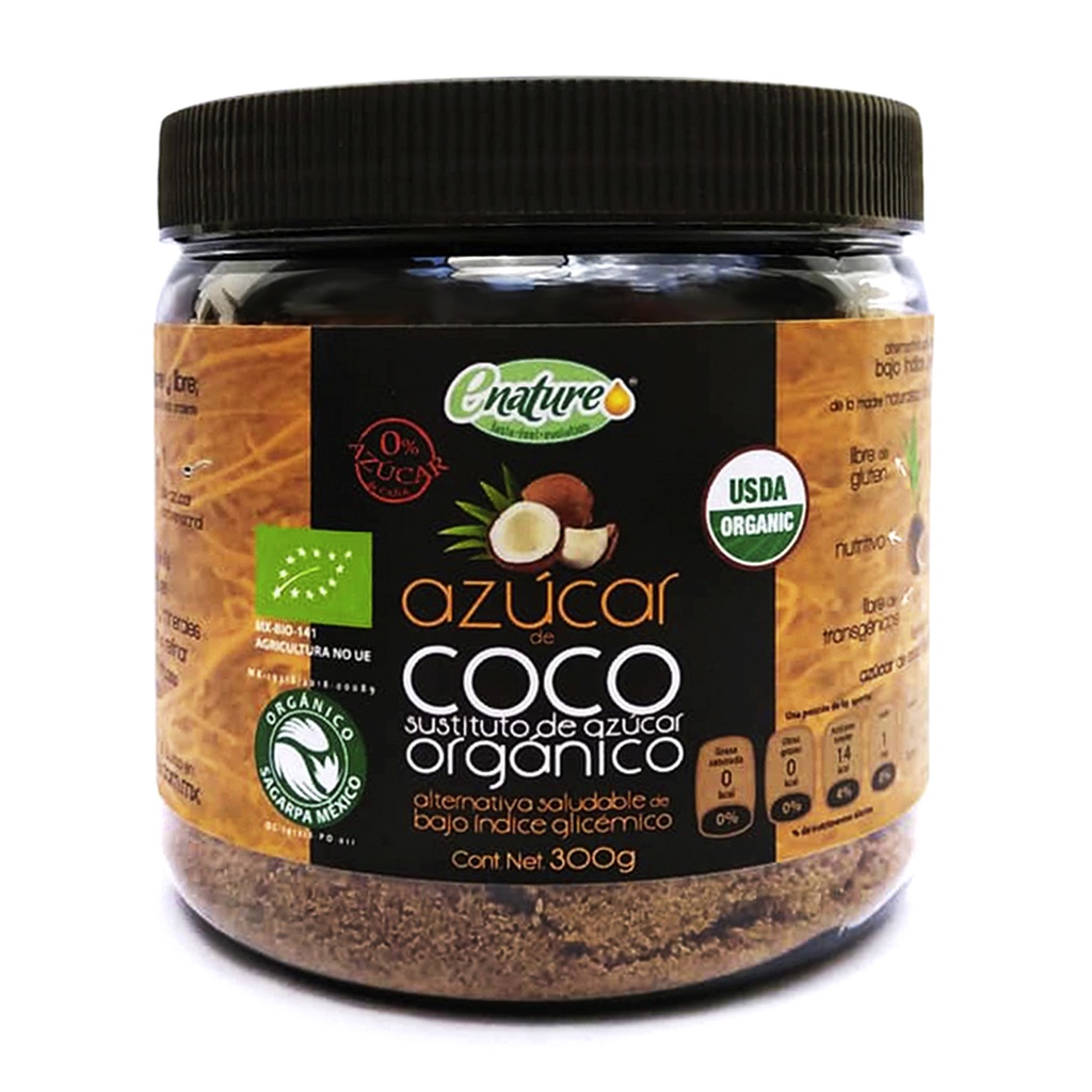AZÚCAR DE COCO 300 GRS ENATURE