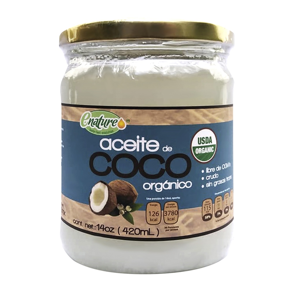 ACEITE DE COCO 420 ML ENATURE