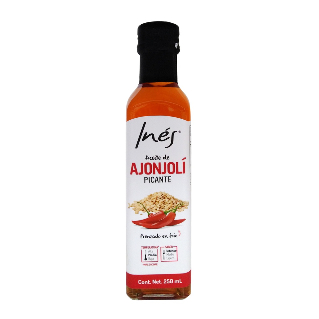 ACEITE DE AJONJOLÍ PICANTE 250 ML INES