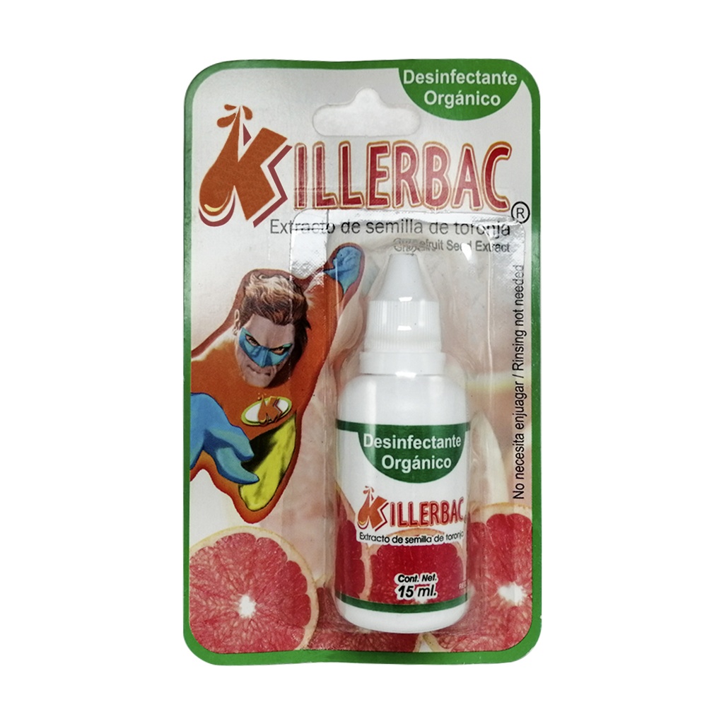 DESINFECTANTE 15 ML KILLERBAC