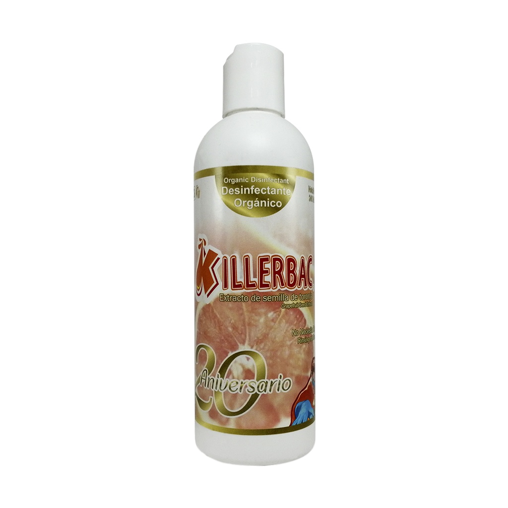 DESINFECTANTE ORGÁNICO 250 ML KILLERBAC
