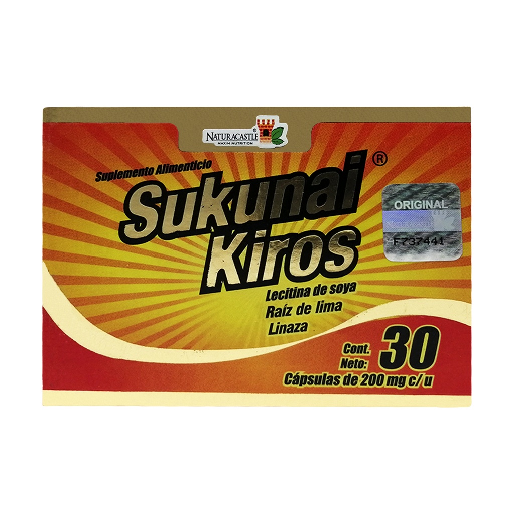 SUKUNAI KIROS 30 CAPS NATURA CASTLE