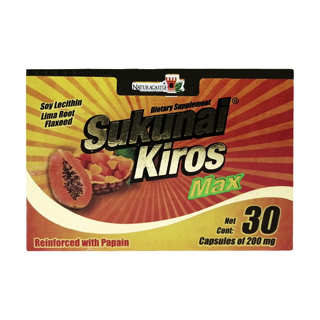SUKUNAI KIROS MAX 30 CAPS NATURA CASTLE
