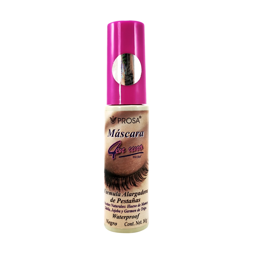 MASCARA PARA PESTAÑAS 4 EN 1 14 GRS PROSA