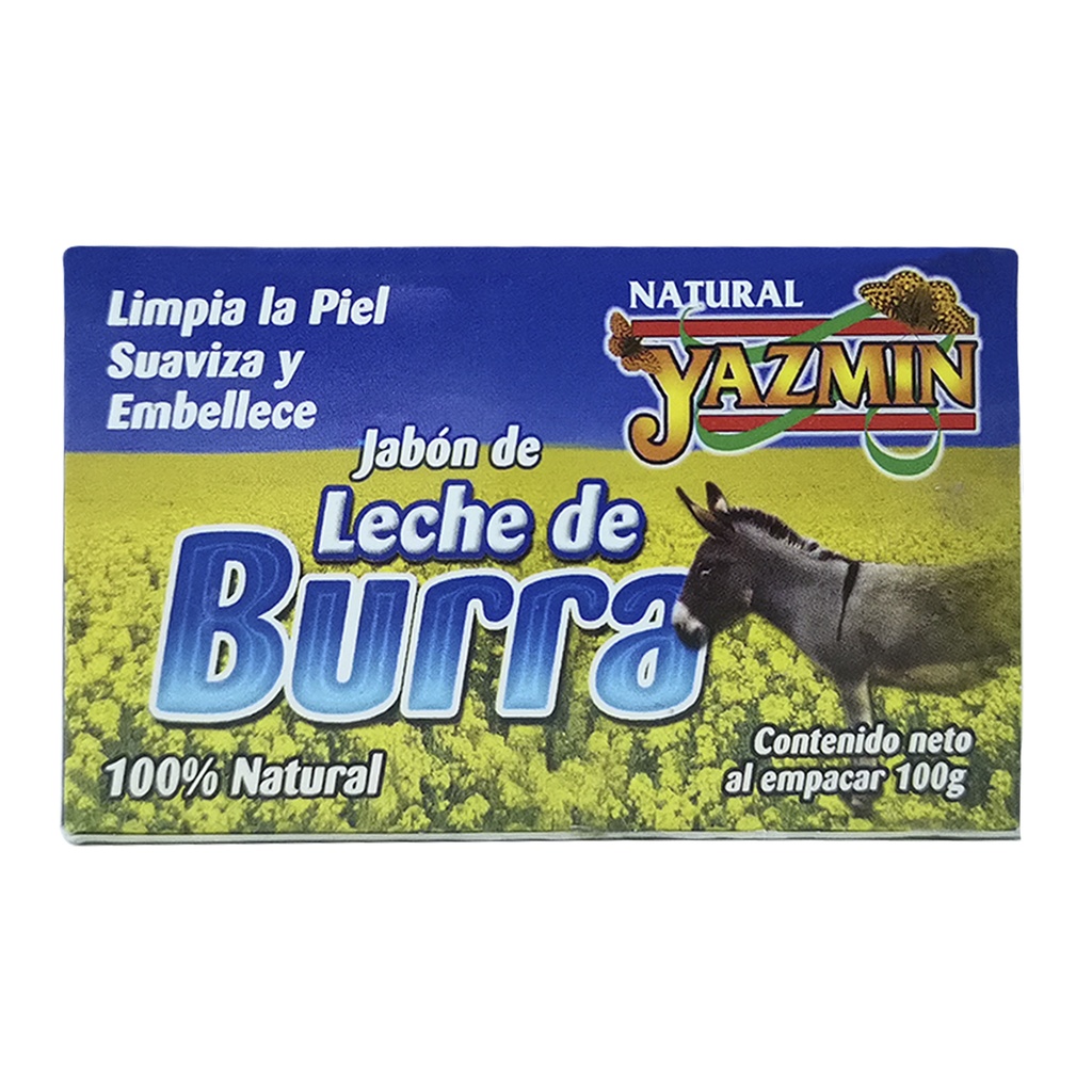 JABÓN LECHE DE BURRA 100 GRS YAZMIN