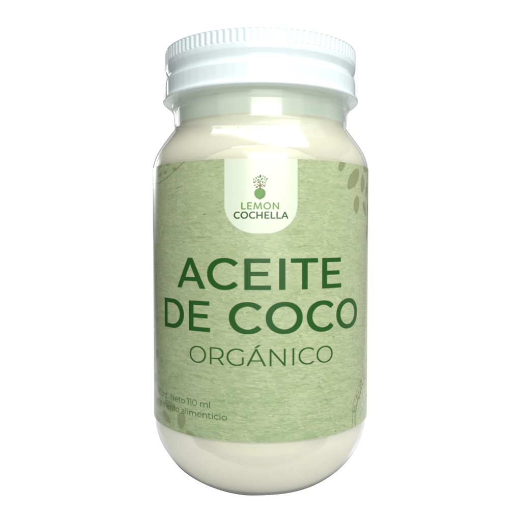 ACEITE ORGÁNICO DE COCO 110 ML LEMON COCHELLA
