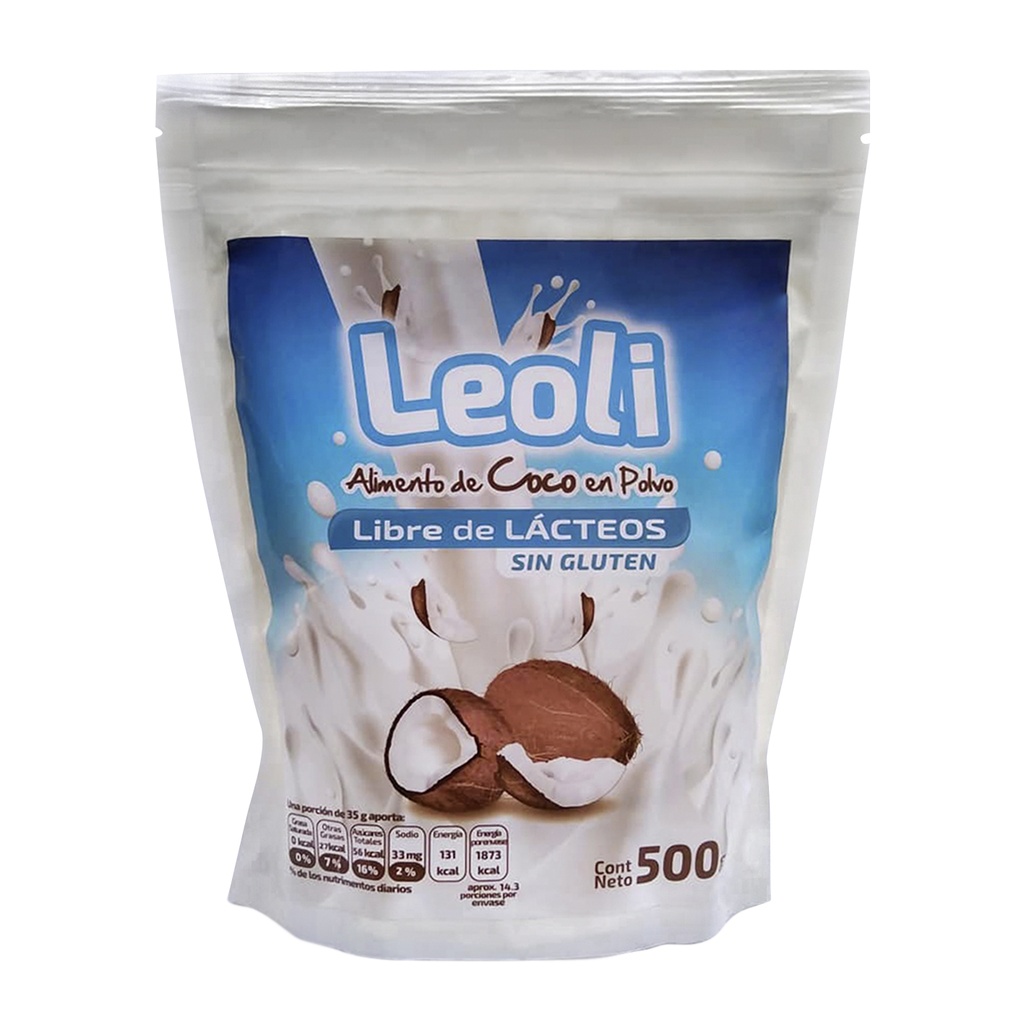 BEBIDA DE COCO LEOLI 500 GRS LEOLI