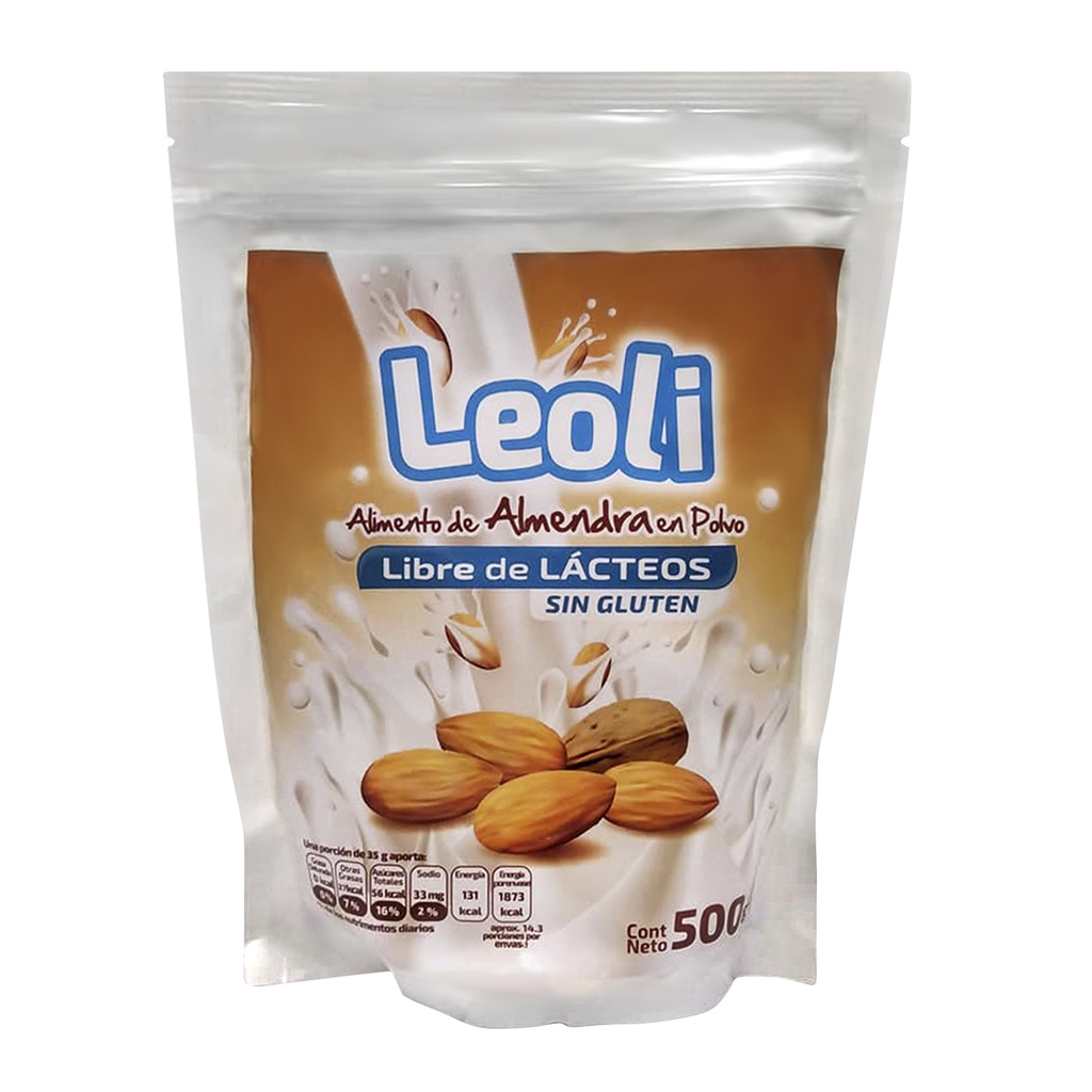 BEBIDA DE ALMENDRAS 500 GRS LEOLI