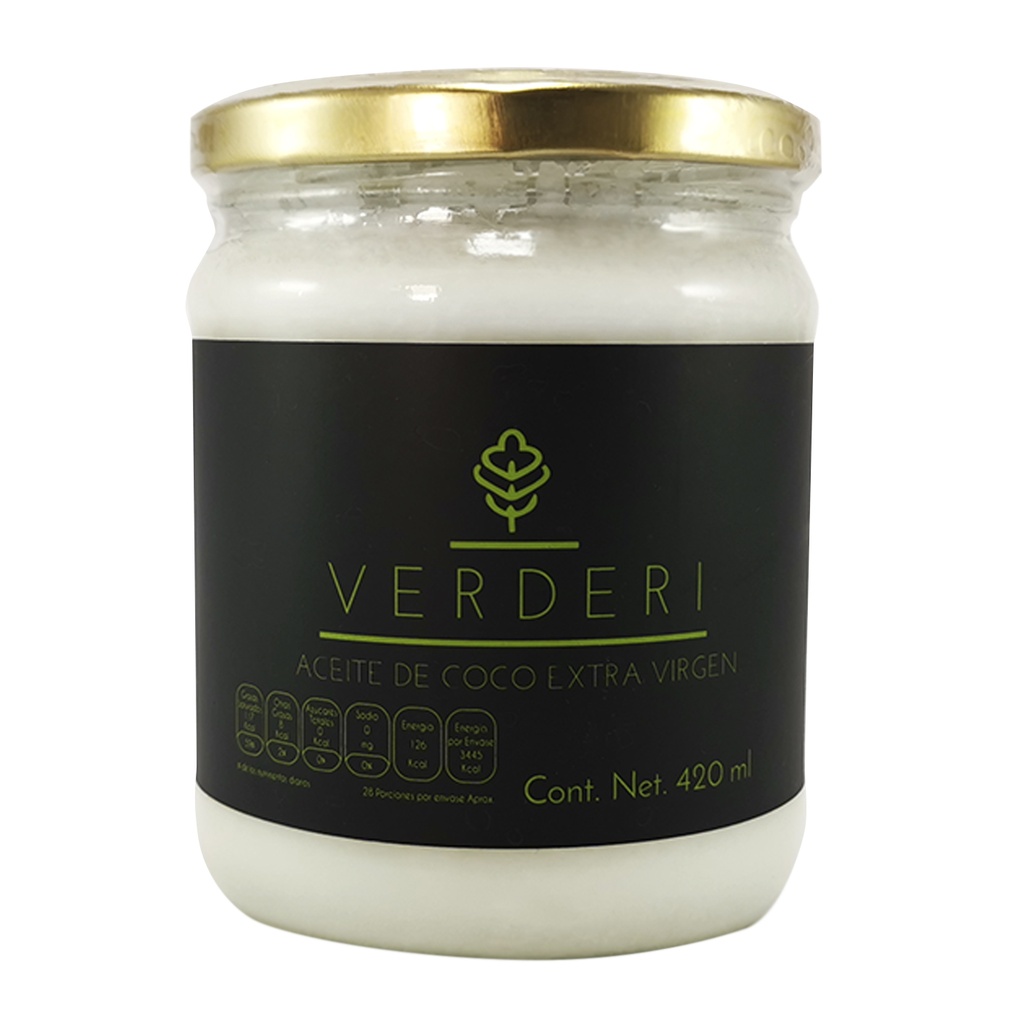 ACEITE DE COCO 420 ML VERDERI