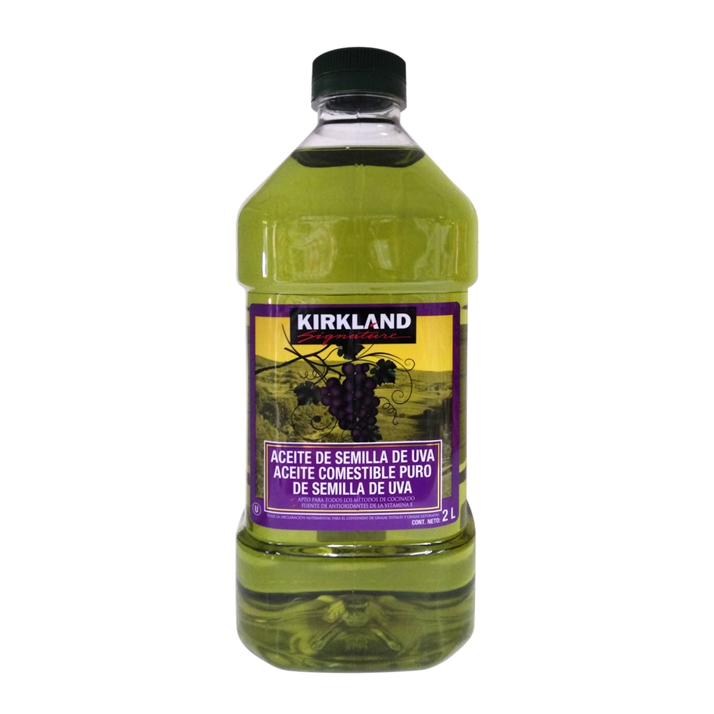 ACEITE PEPITA UVA 2 LITROS KIRKLAND