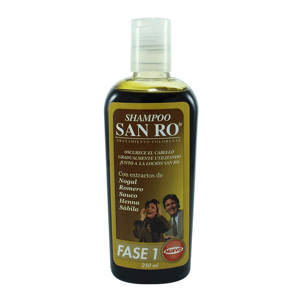 SHAMPOO COLORANTE 250 ML SAN RO