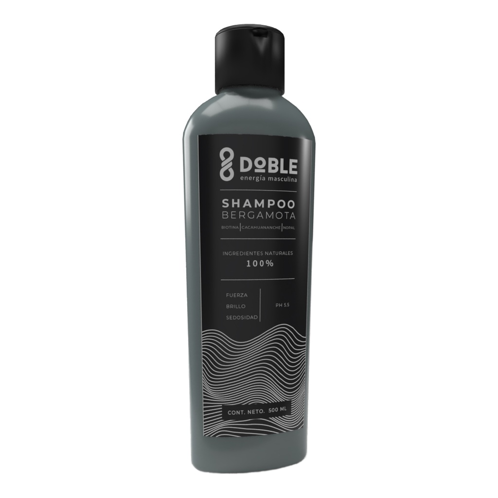 SHAMPOO BERGAMOTA 500 ML 8DOBLE