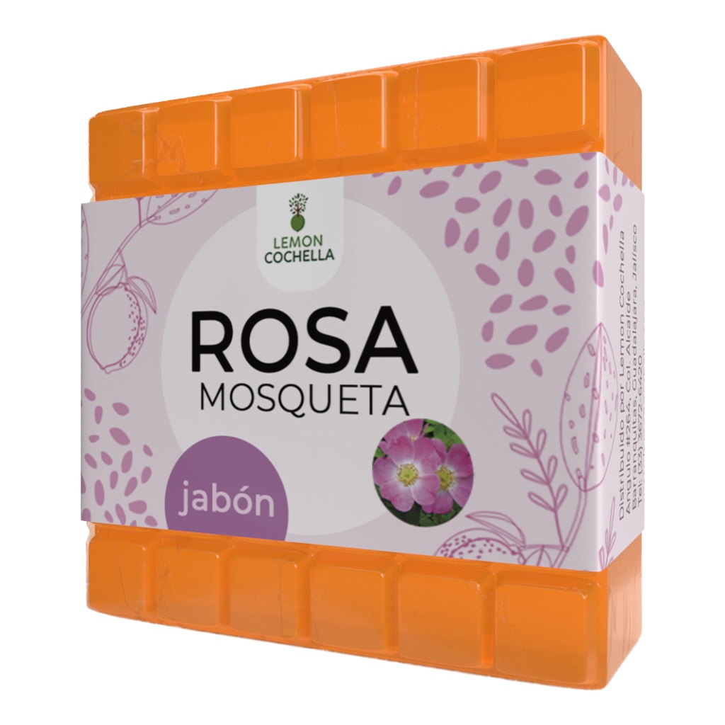 JABÓN ROSA MOSQUETA LEMON COCHELLA