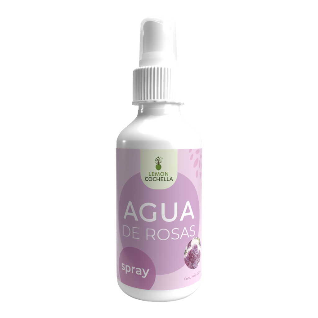 AGUA DE ROSAS 120 ML LEMON COCHELLA