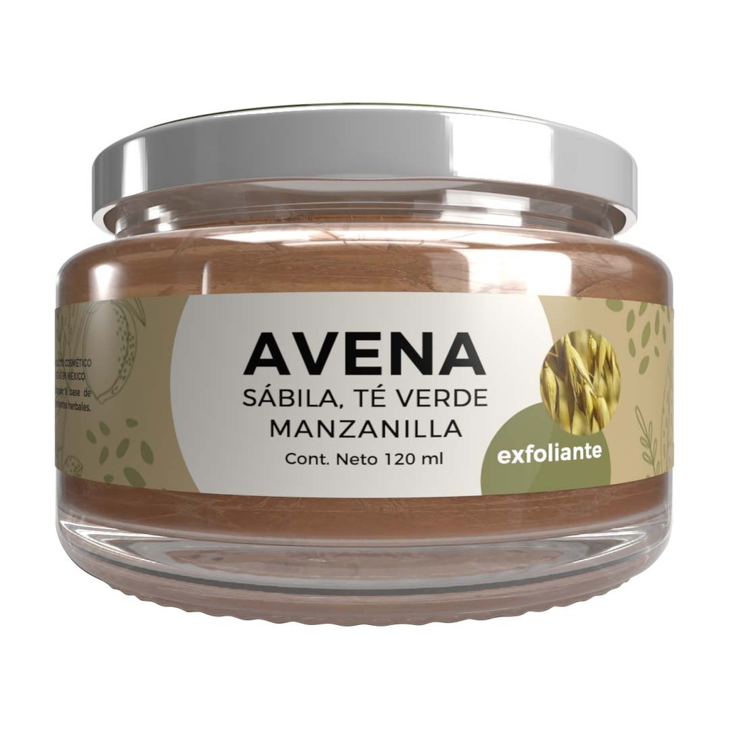 EXFOLIANTE DE AVENA 120 ML LEMON COCHELLA