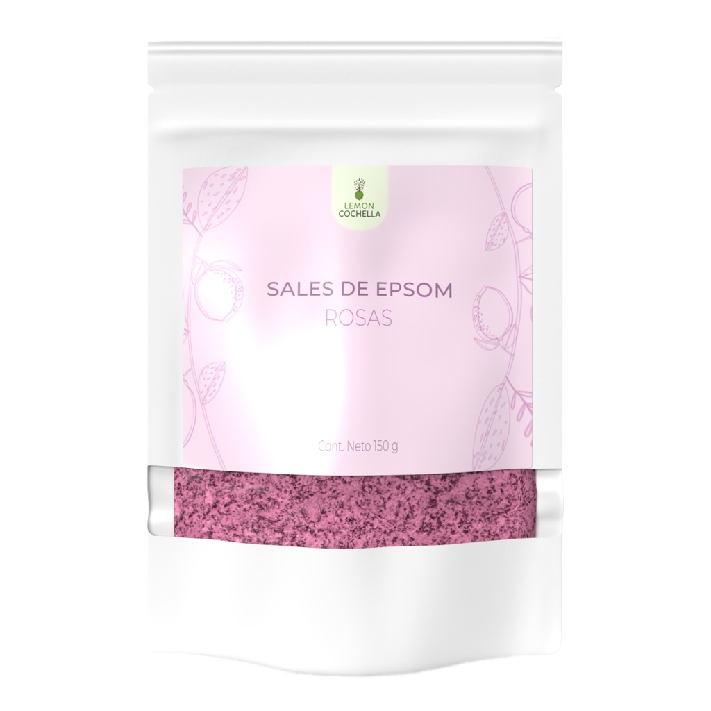 SALES DE BAÑO ROSAS 150 GRS LEMON COCHELLA