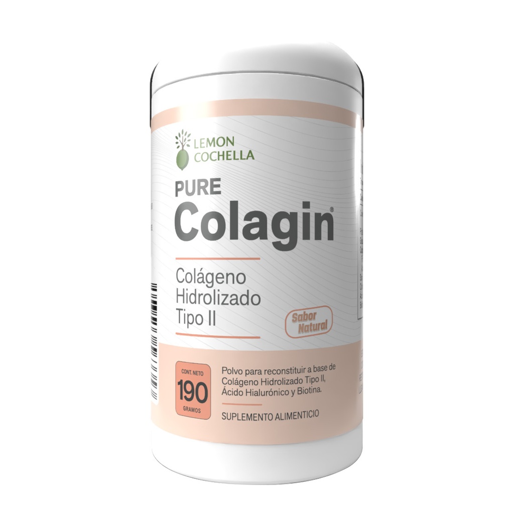 COLAGIN POLVO NATURAL 190 GRS LEMON COCHELLA
