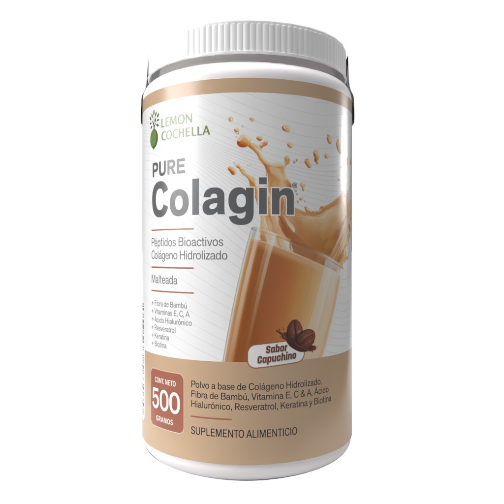 COLAGIN CAPUCHINO 500 GRS LEMON COCHELLA