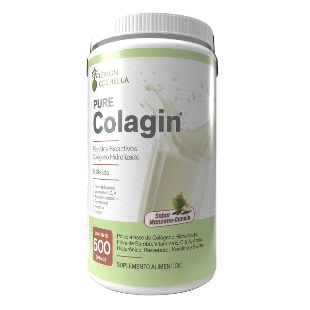 COLAGIN MANZANA CANELA 500 GRS LEMON COCHELLA