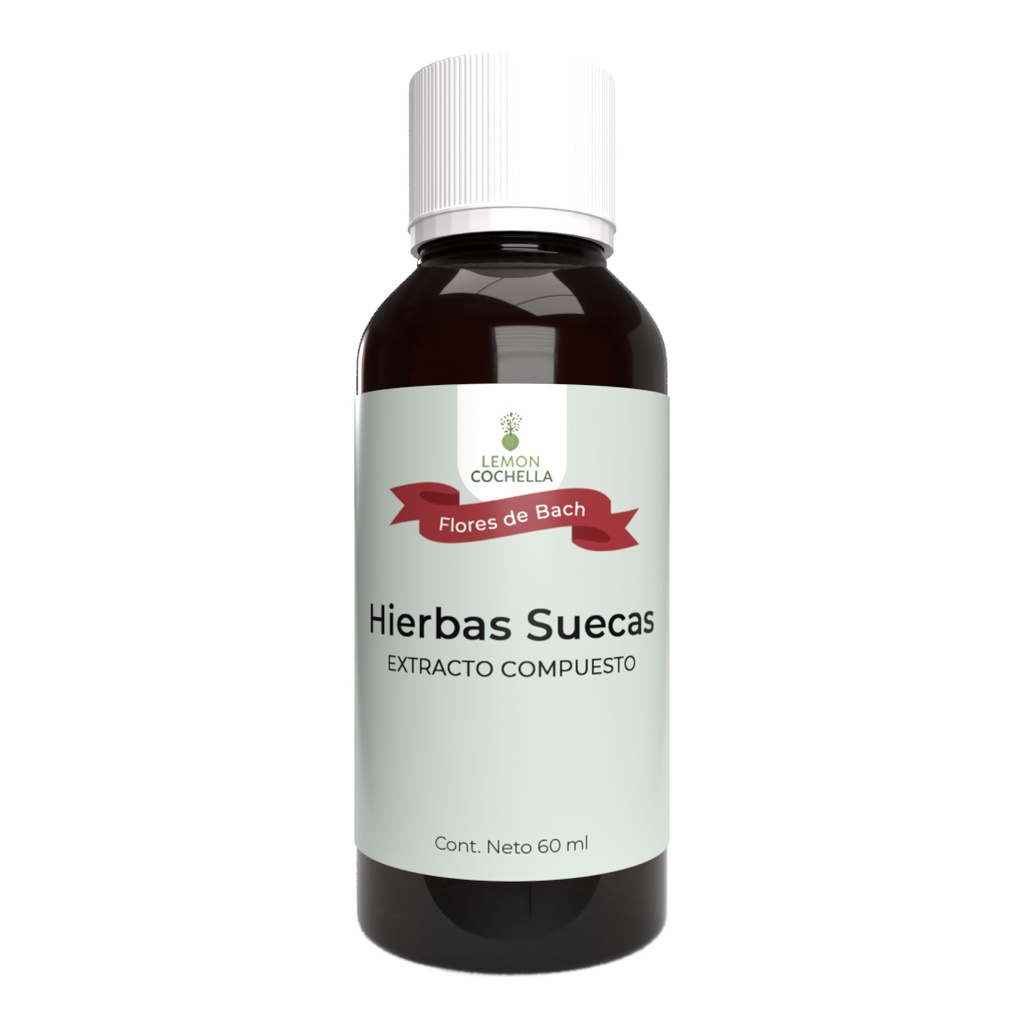 HIERBAS SUECAS FLORES DE BACH 60 ML LEMON COCHELLA