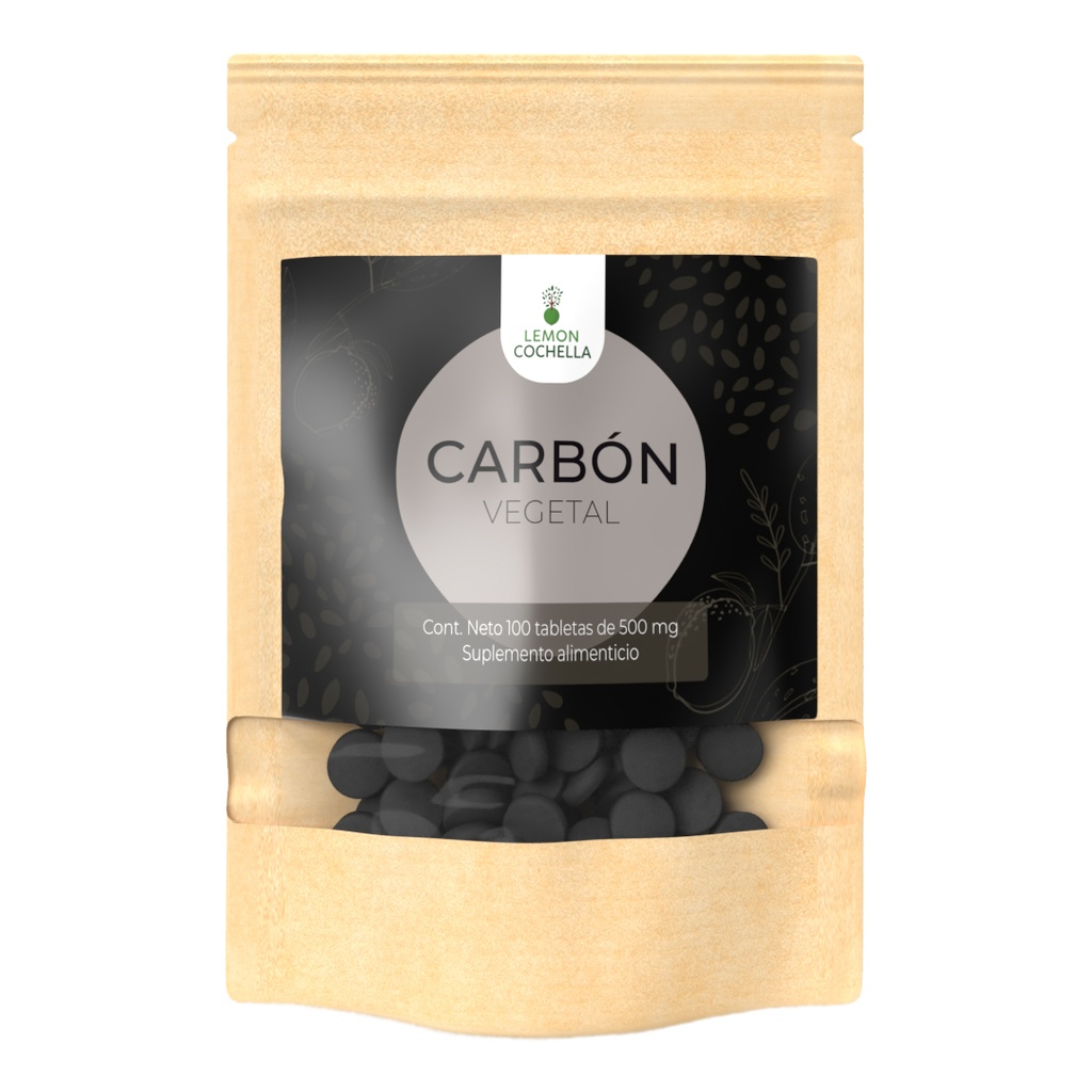 CARBÓN VEGETAL 100 TABS LEMON COCHELLA