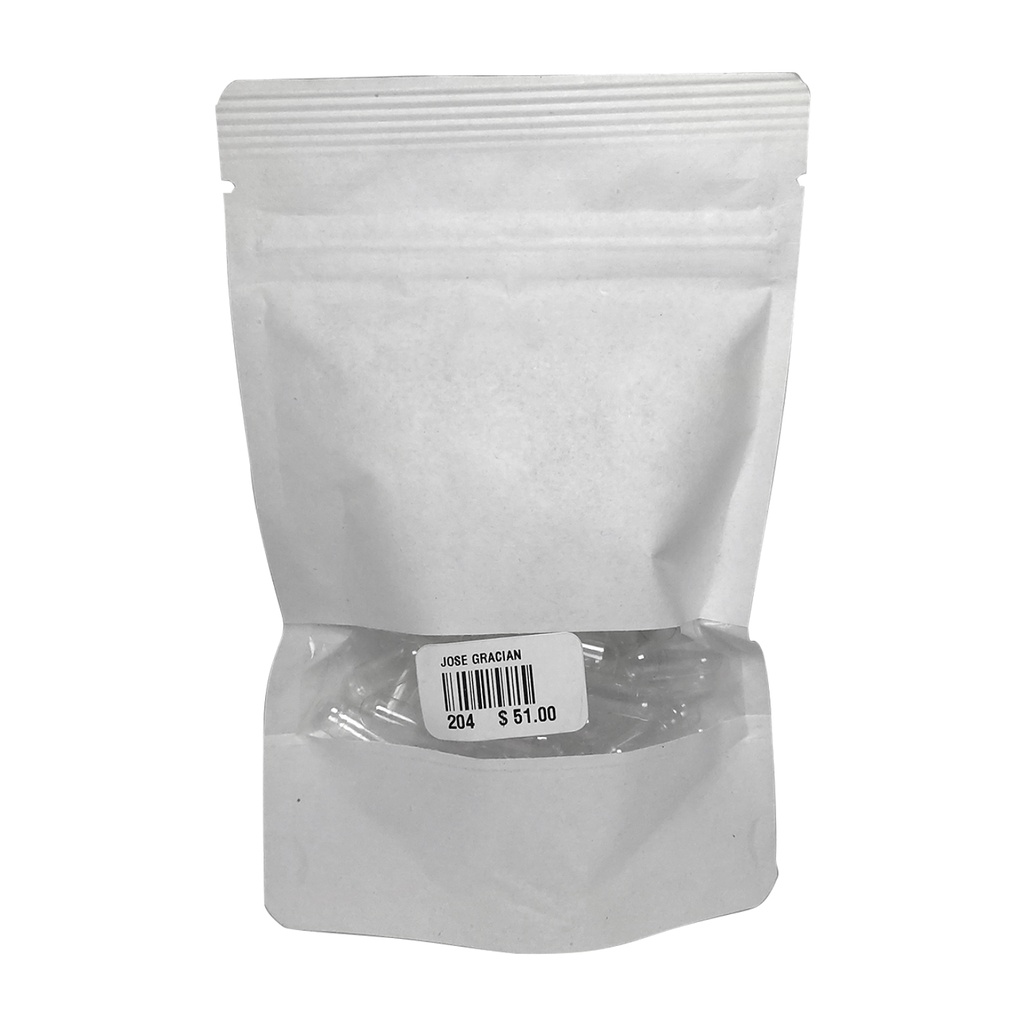 BOLSA DE CAPSULA VACIA 100 PZS LEMON COCHELLA