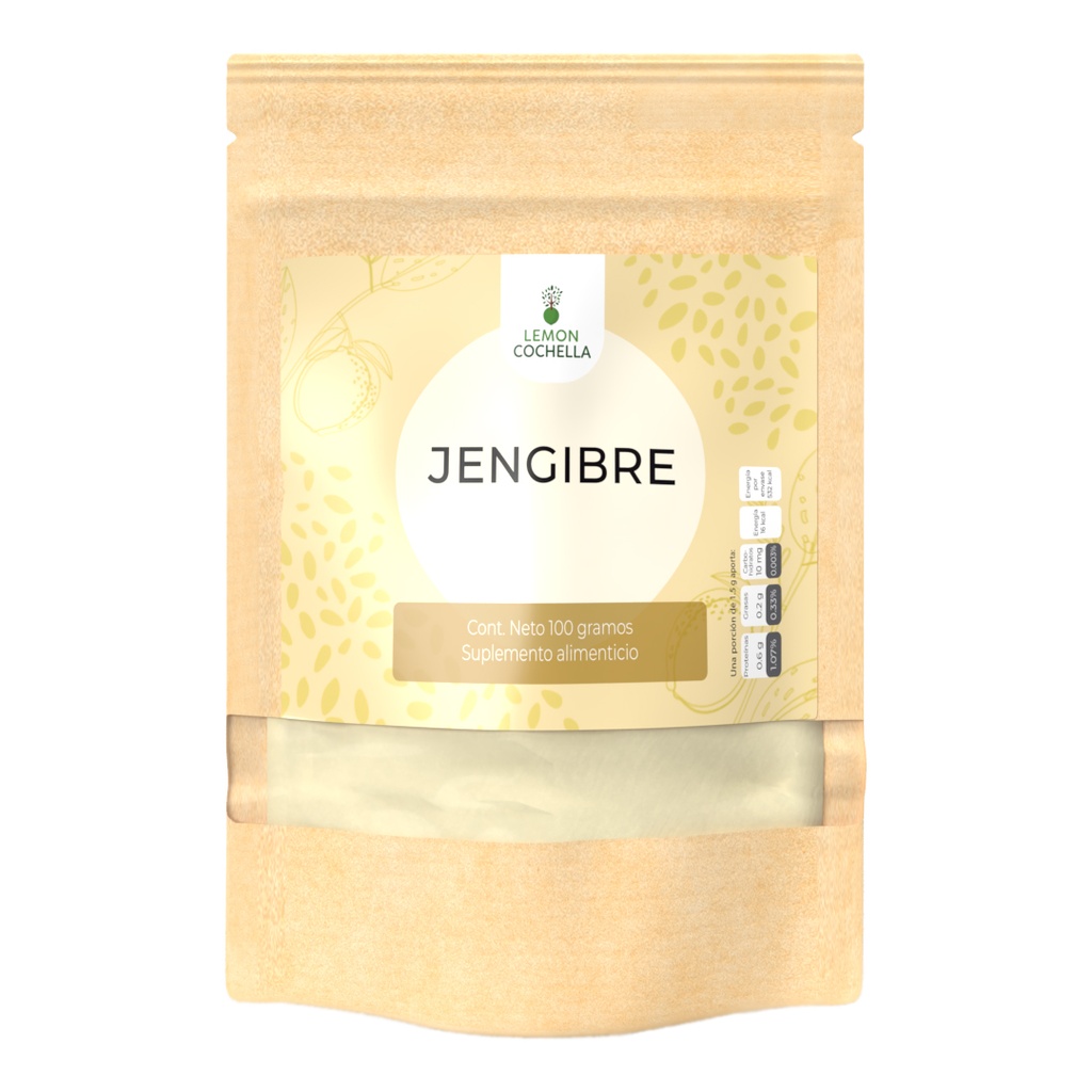 JENGIBRE 100 GRS LEMON COCHELLA