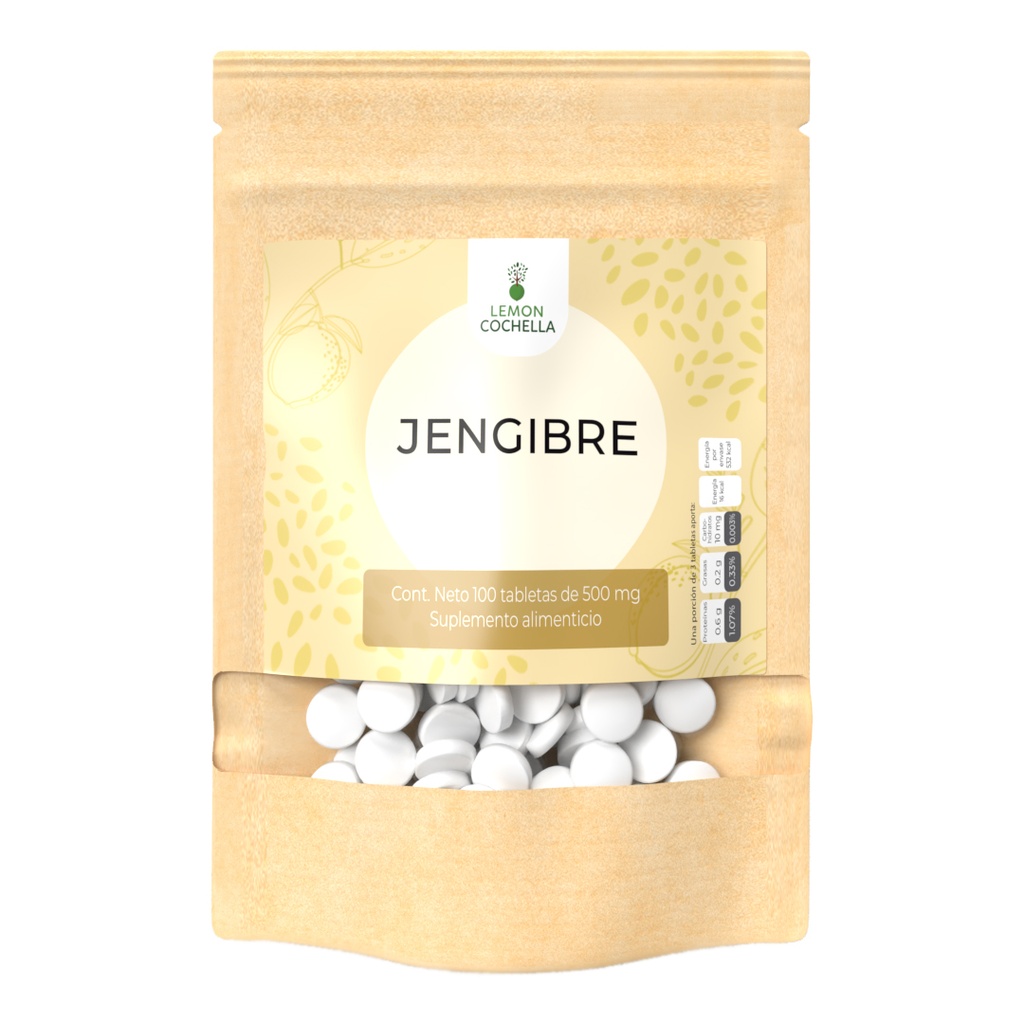 JENGIBRE 100 TABS LEMON COCHELLA