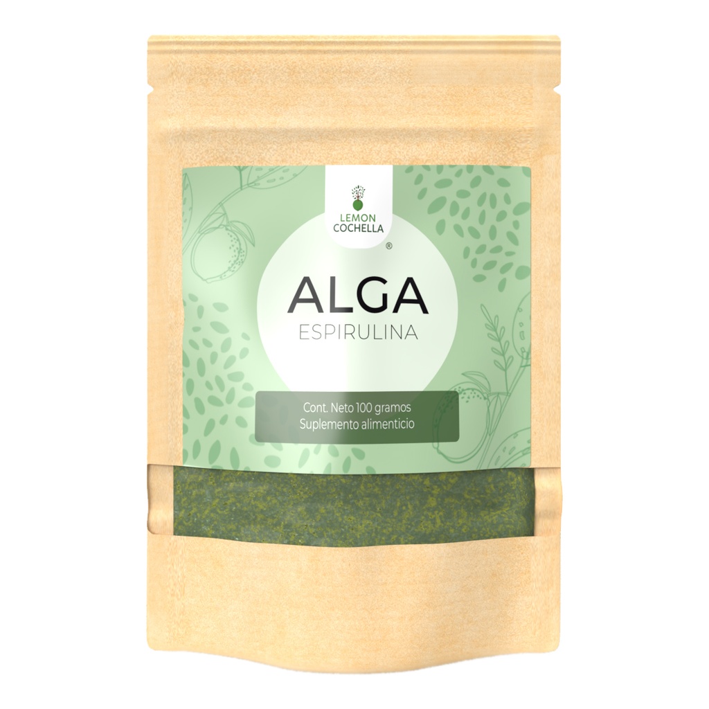 ALGA ESPIRULINA 100 GRS LEMON COCHELLA