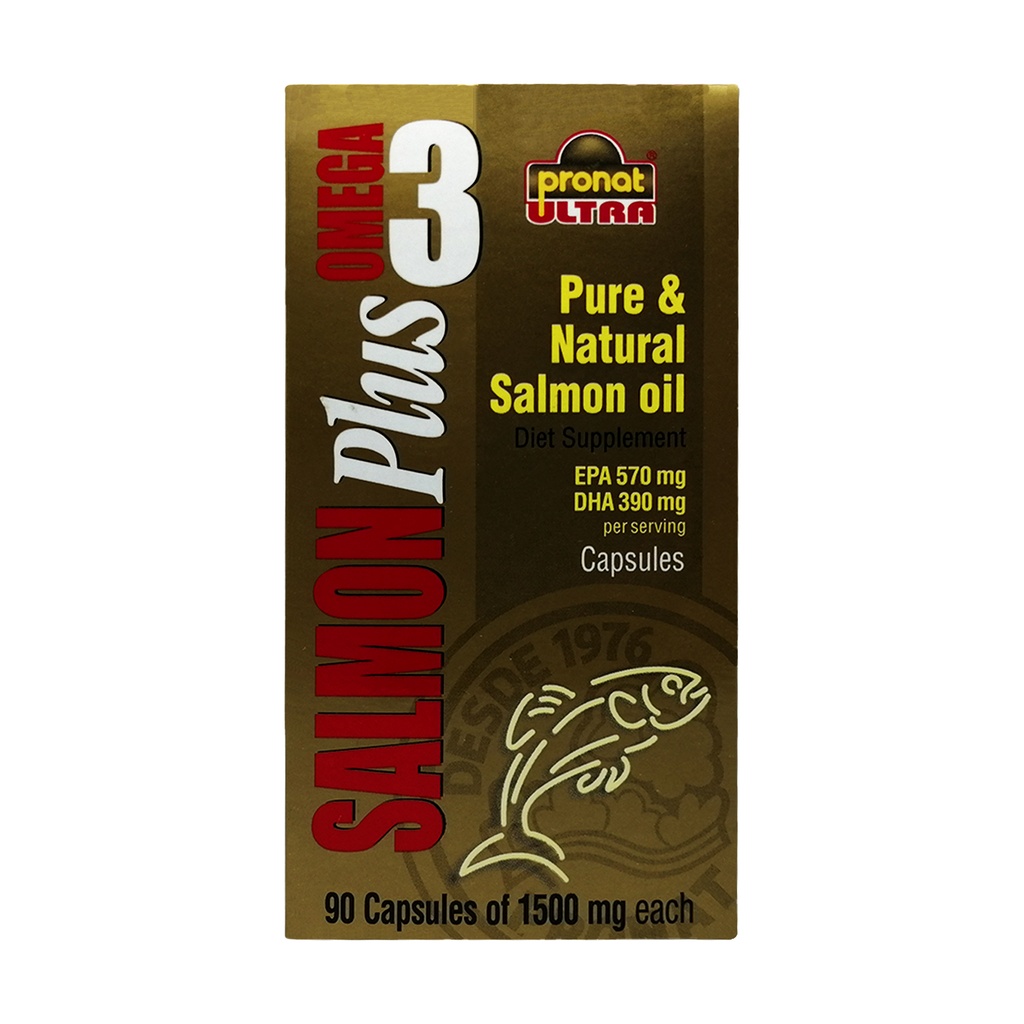 SALMON PLUS OMEGA 3 90 CAPS PRONAT