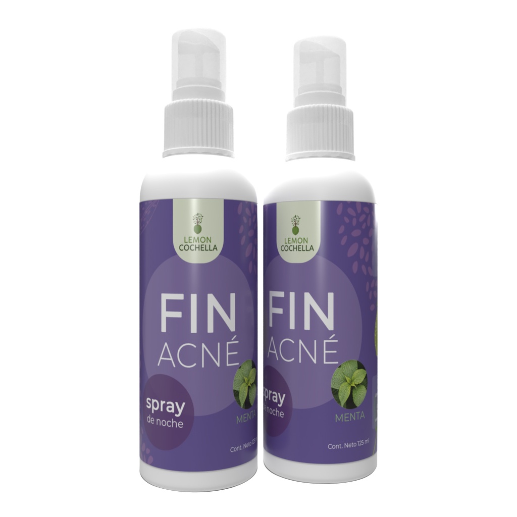 COMBO FIN ACNÉ LOCIÓN NOCHE 125 ML 2X1