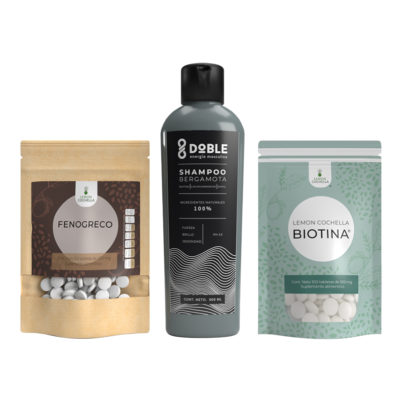 COMBO DE CAÍDA DE CABELLO LEMON COCHELLA