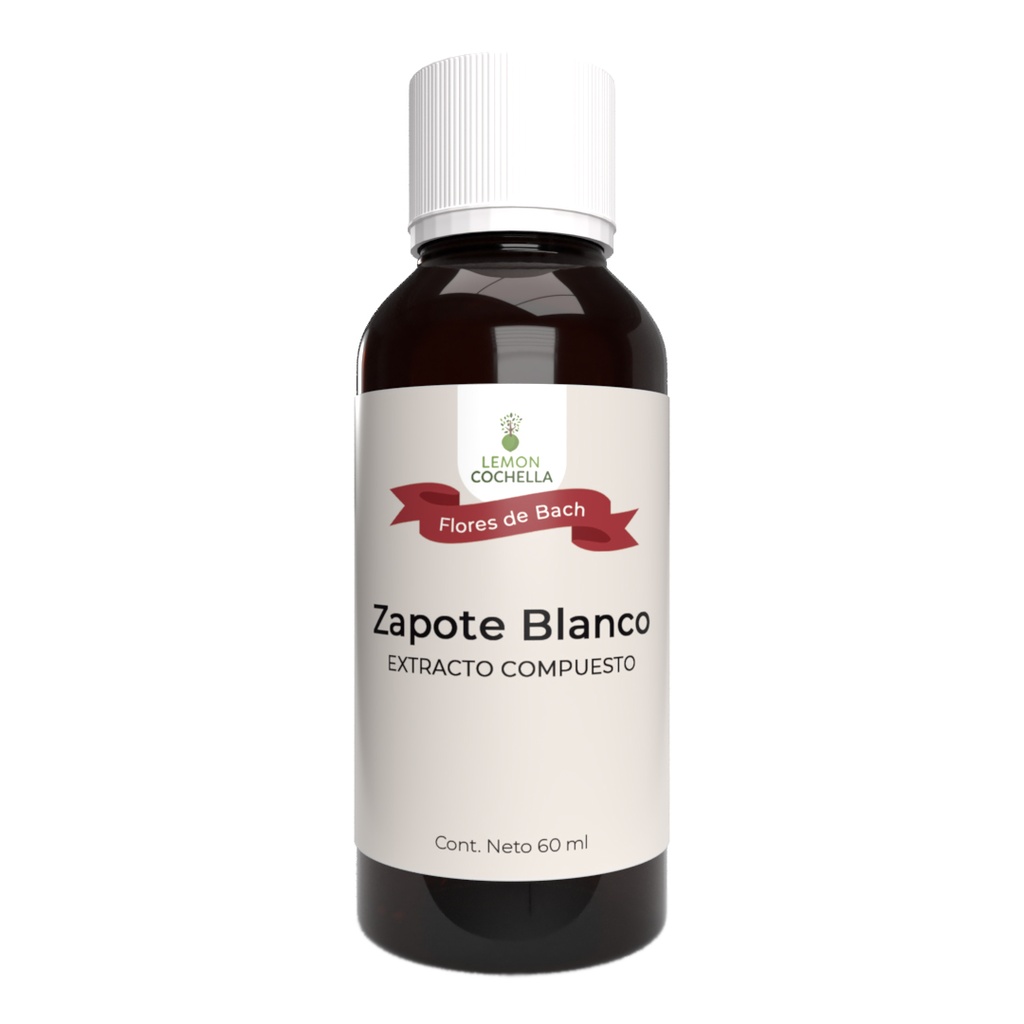 ZAPOTE BLANCO FLORES DE BACH 60 ML LEMON COCHELLA