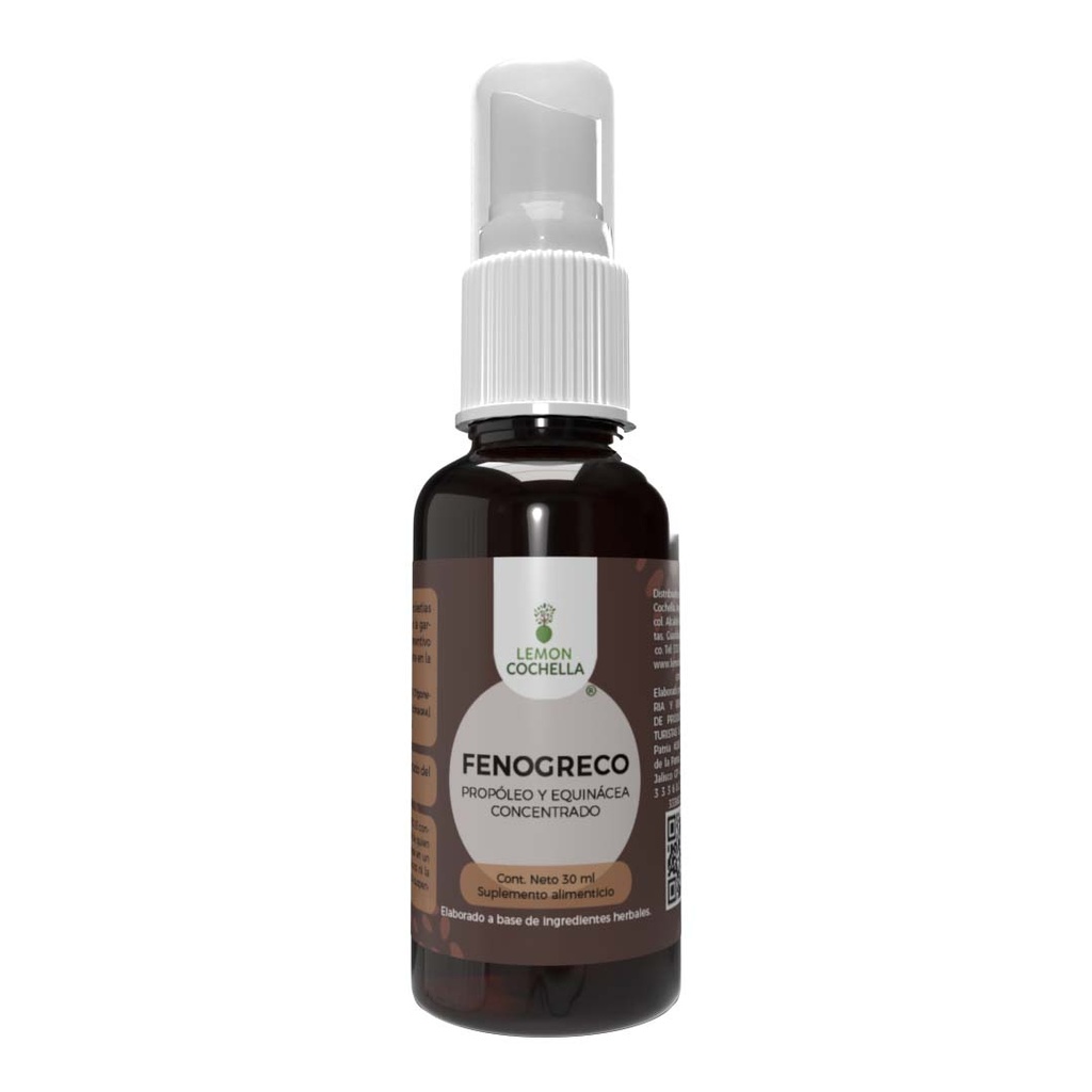 EXTRACTO DE FENOGRECO Y PROPÓLEO CONCENTRADO 30ML LEMON COCHELLA