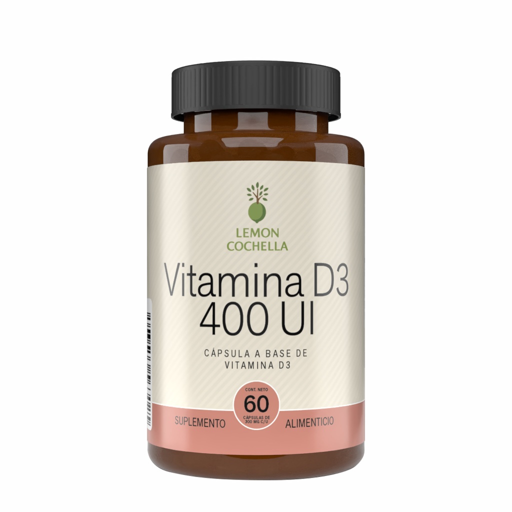 VITAMINA D3 60 CÁPS LEMON COCHELLA