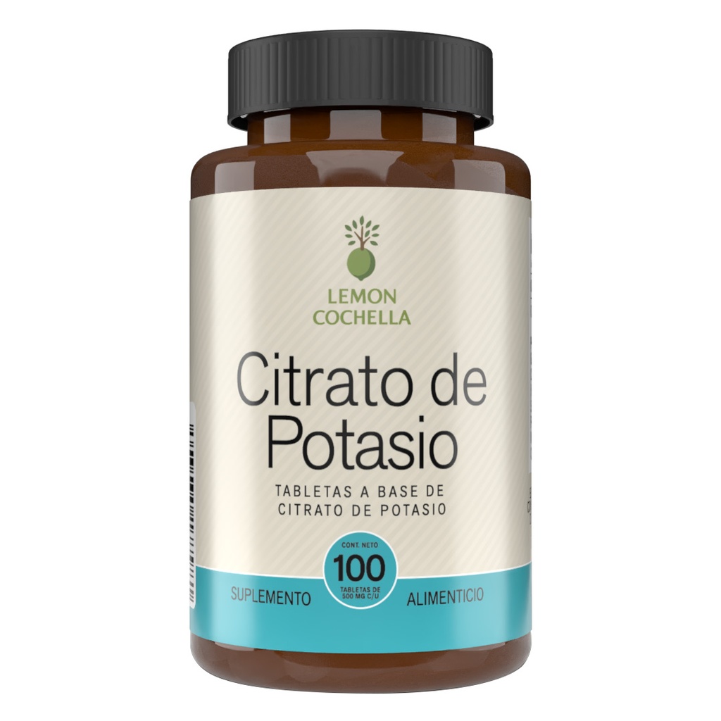 CITRATO DE POTASIO 100 TABS LEMON COCHELLA