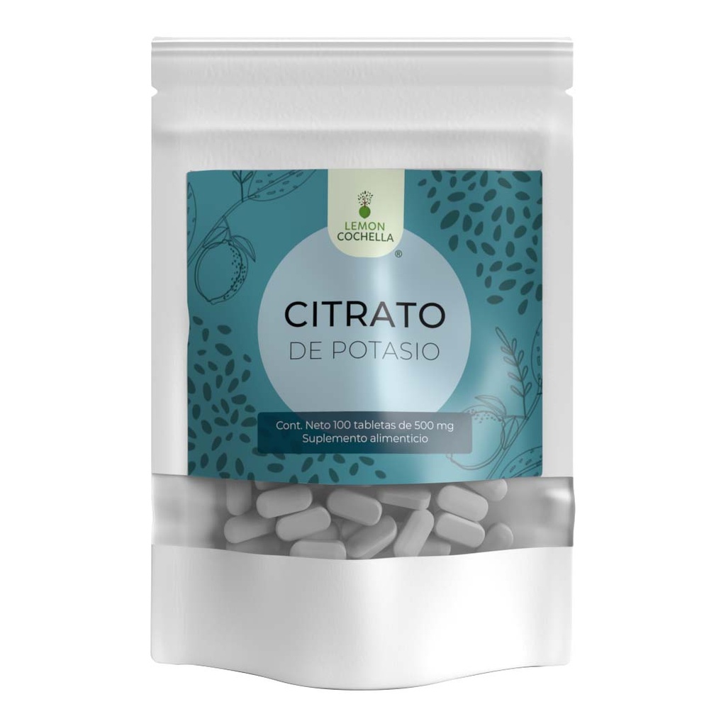 CITRATO DE POTASIO 100 TABS LEMON COCHELLA