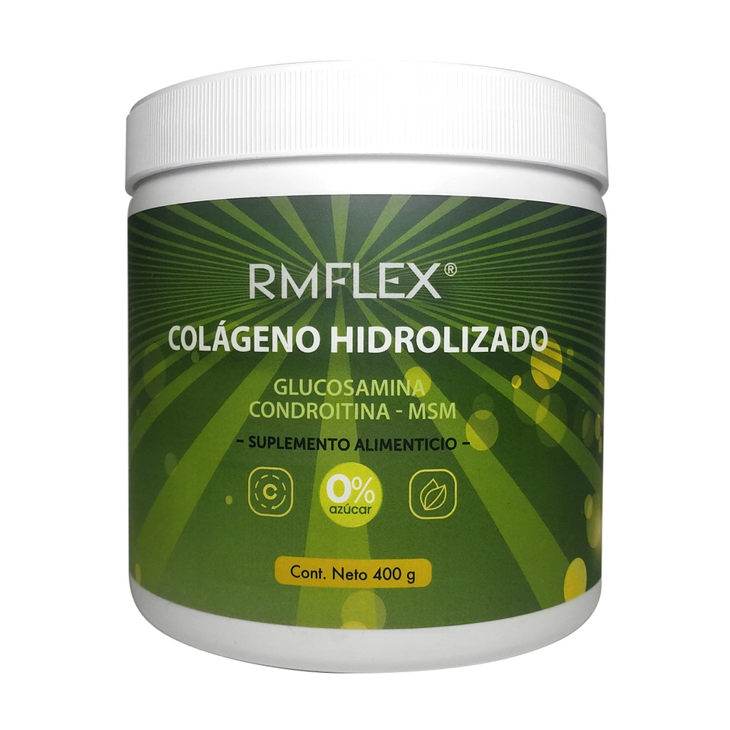 COLÁGENO HIDROLIZADO NATURAL 400 GRS RM FLEX