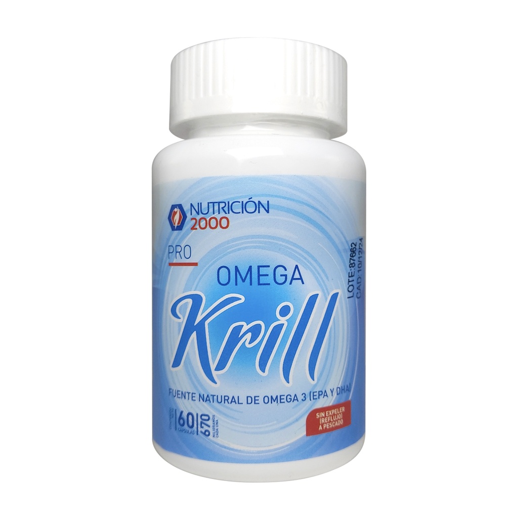 OMEGA KRILL 60 CAPS NUT 2000