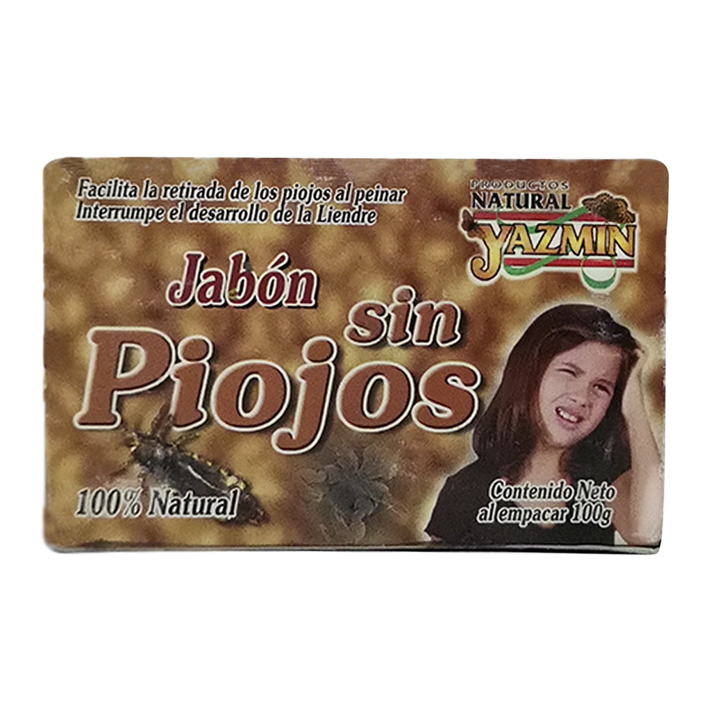 JABÓN SIN PIOJOS 100 GRS YAZMIN