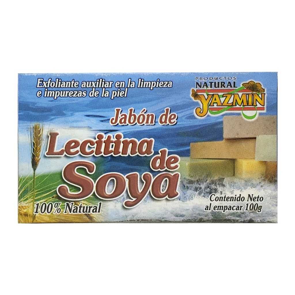 JABÓN LECITINA DE SOYA 100 GRS YAZMIN