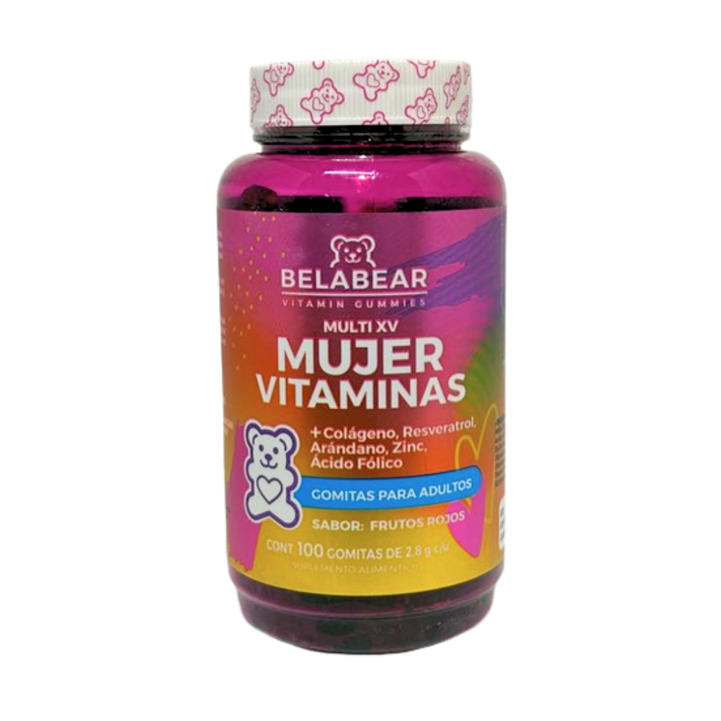 GOMITA MULTIMUJER FRUTOS ROJOS 280 GRS BELABEAR