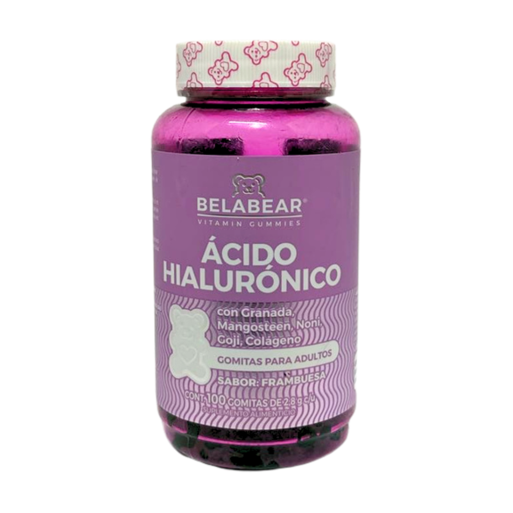 ÁCIDO  HIALURÓNICO GOMITAS 280 GRS BELABEAR