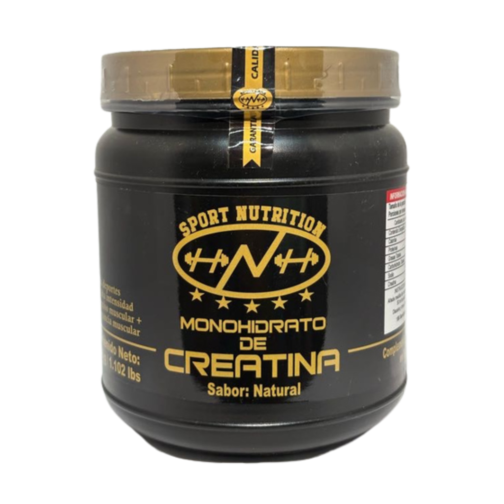 CREATINA POLVO NATURAL 500 GRS SPORT NUTRITION